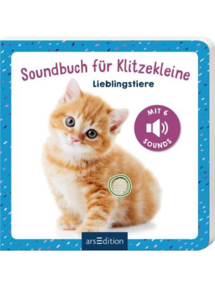 ars edition Buch - Soundbuch für Klitzekleine - Lieblingstiere günstig kaufen onesize