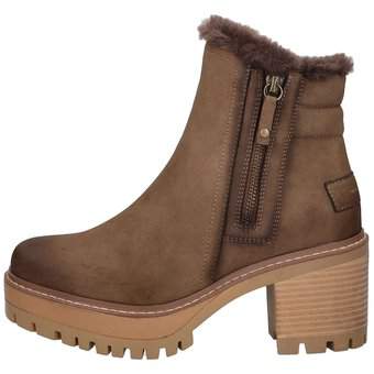 Tom Tailor Stiefelette in braun