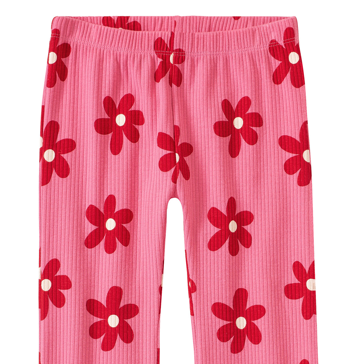 Mädchen Leggings in Ripp-Qualität