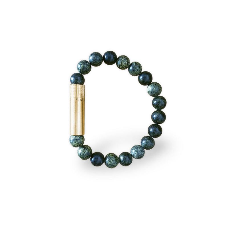 Les Fines Lames Armband Zigarrenschneider Brass, Farbe Serpentin - Größe L