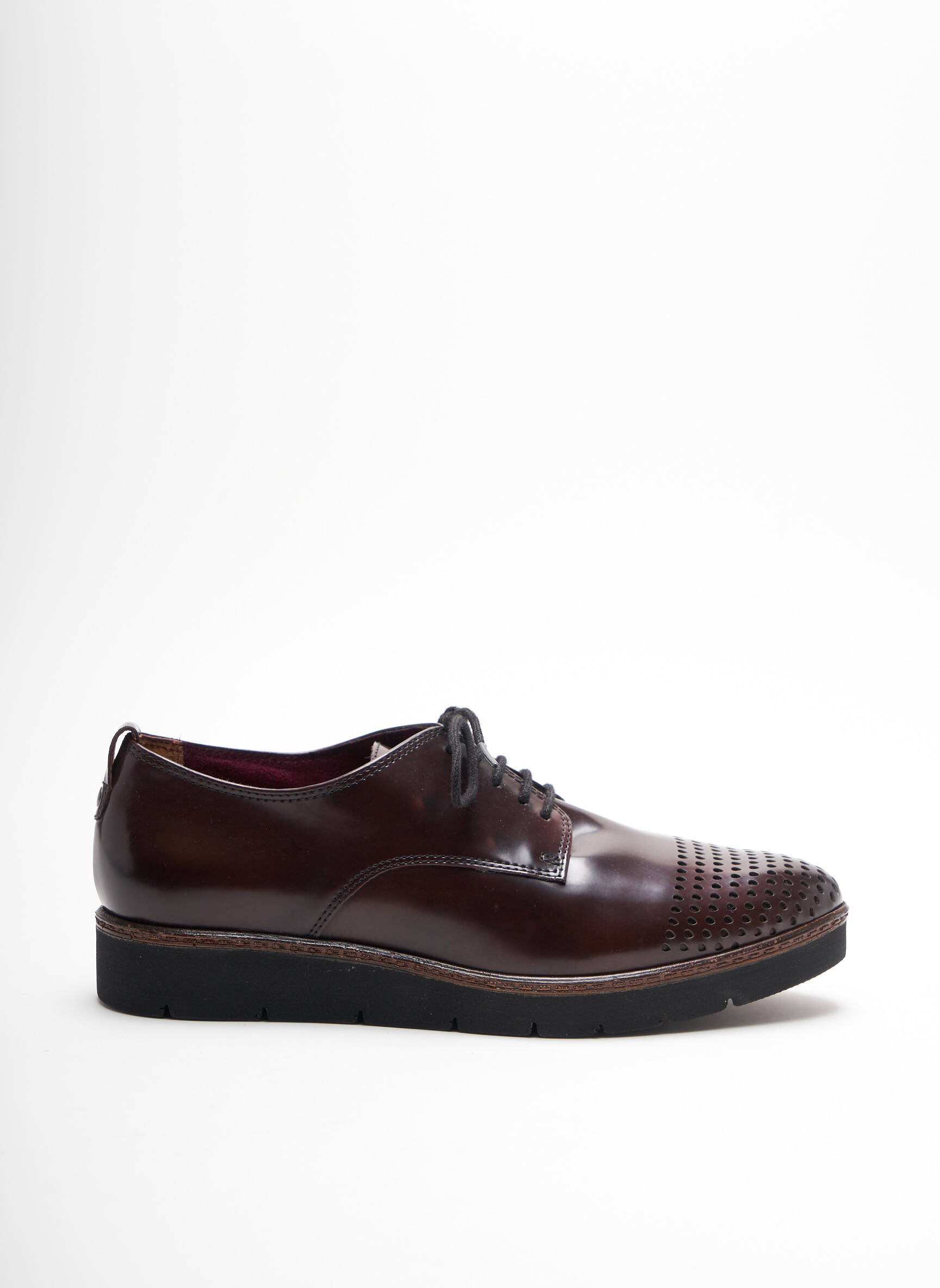 Tamaris Derby Femme couleur marron