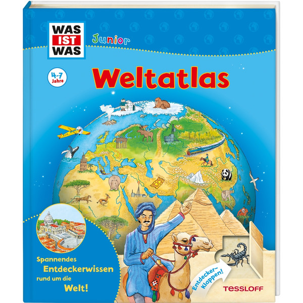 JUNIOR WELTATLAS FÜR KINDER - Kinderbuch