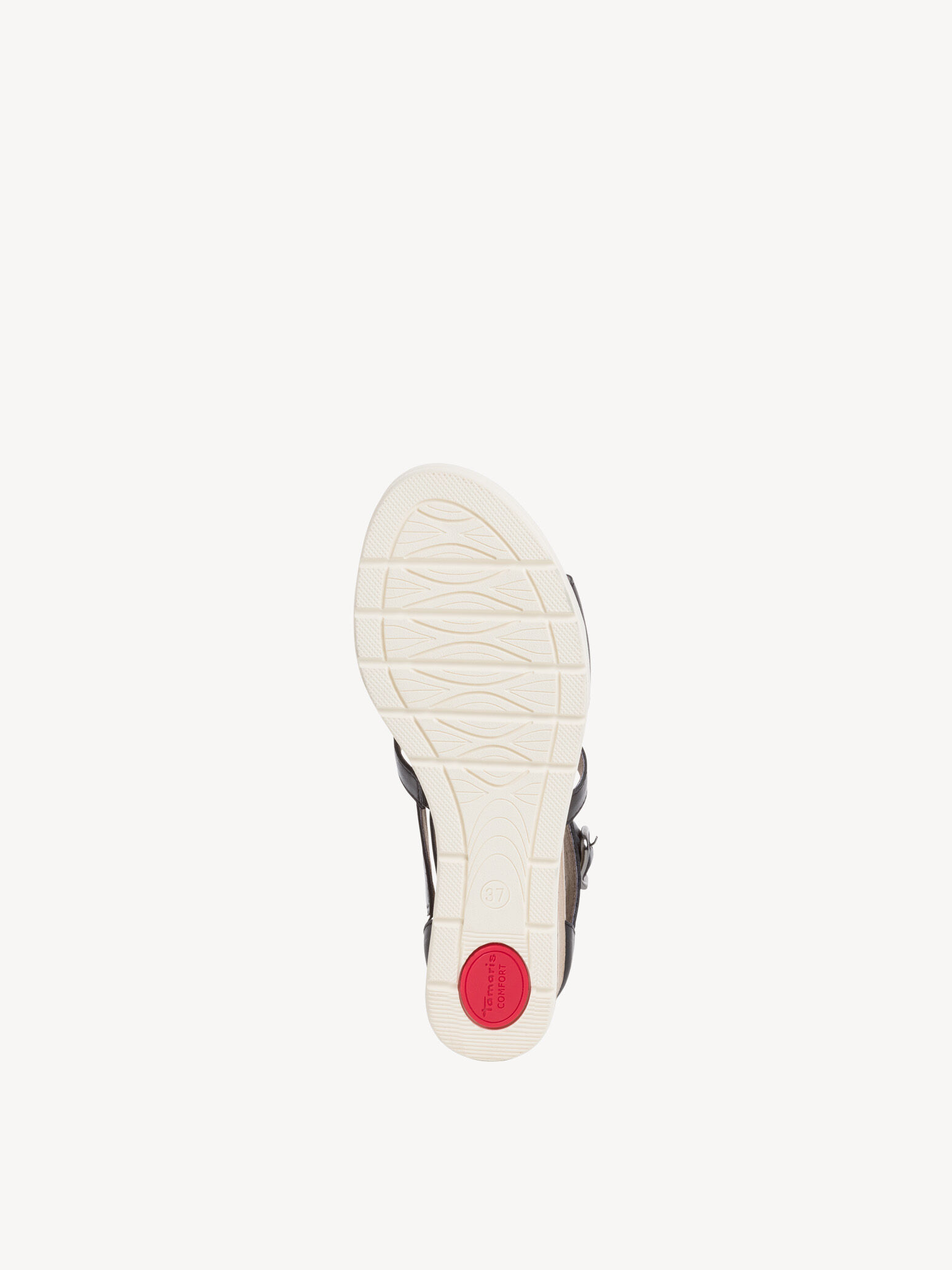 Sandale en cuir - noir
