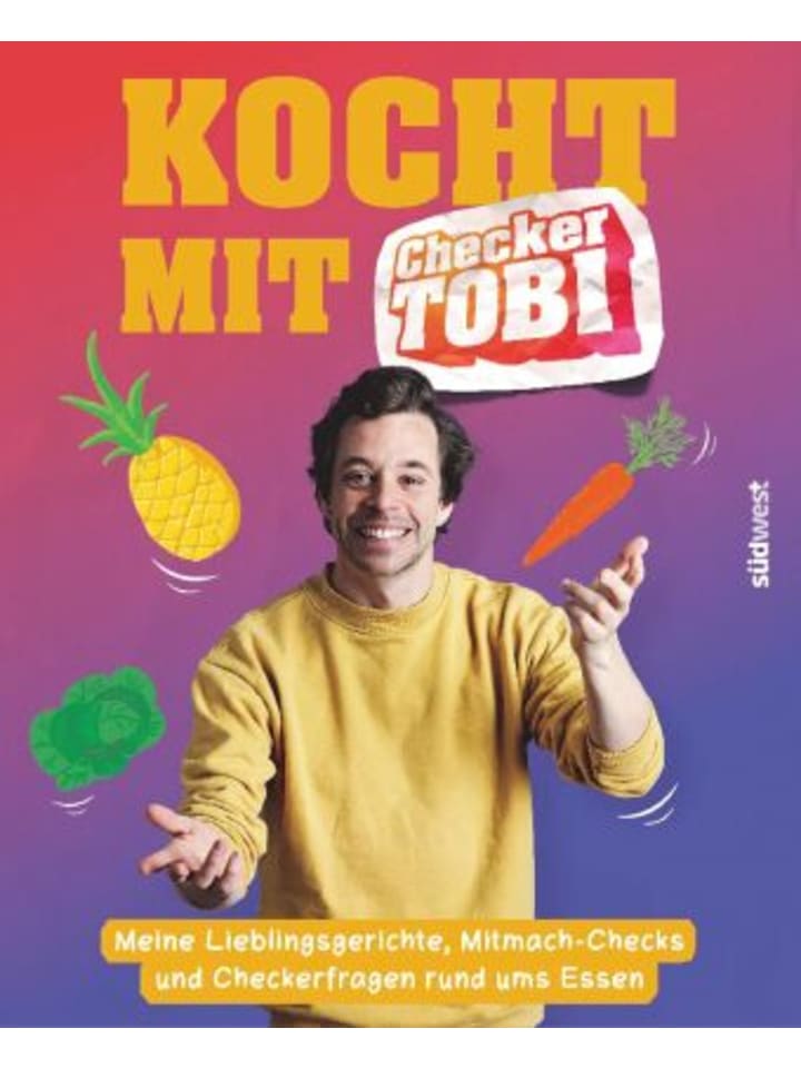 Südwest-Verlag Buch - Kocht mit Checker Tobi  - Meine Lieblingsgerichte, Mitmach-Checks und Ch günstig kaufen onesize