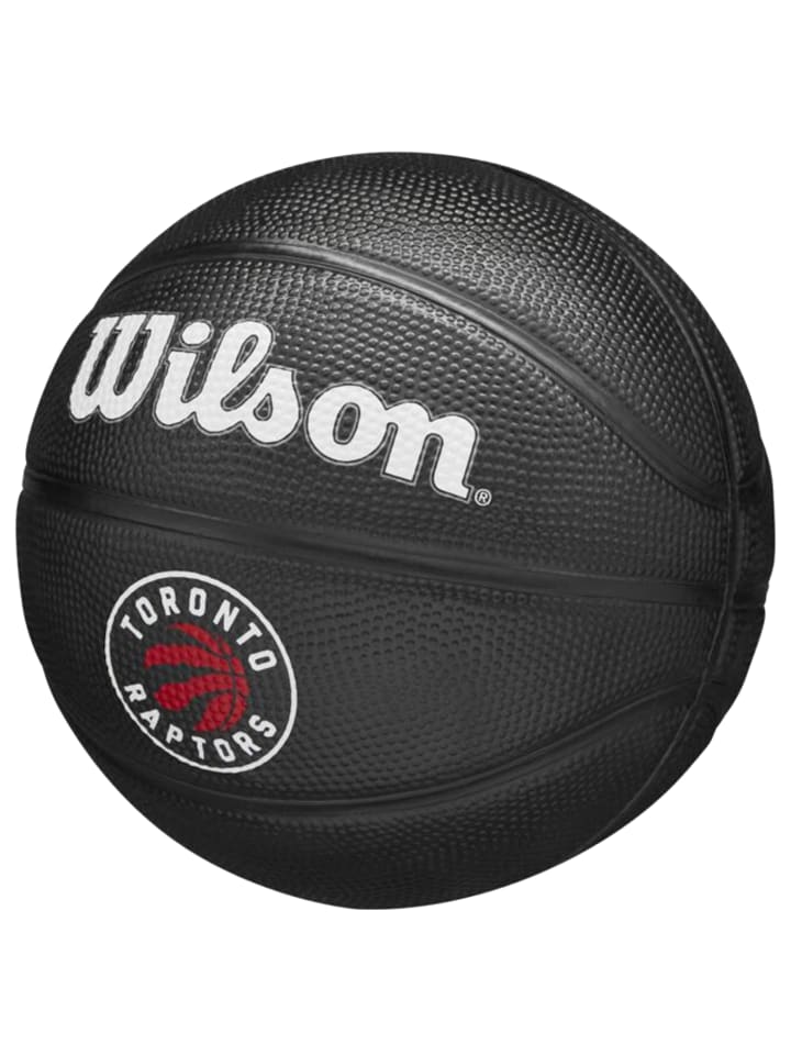 Wilson Wilson Team Tribute Toronto Raptors Mini Ball in Schwarz günstig kaufen 3