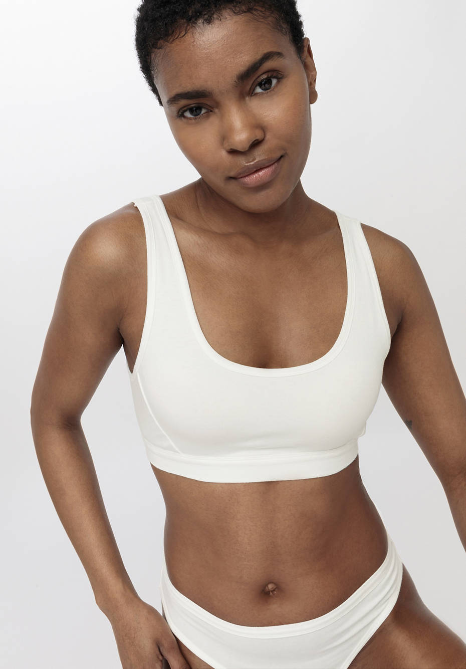 Bustier-BH aus Bio-Baumwolle und Tencel™ Modal