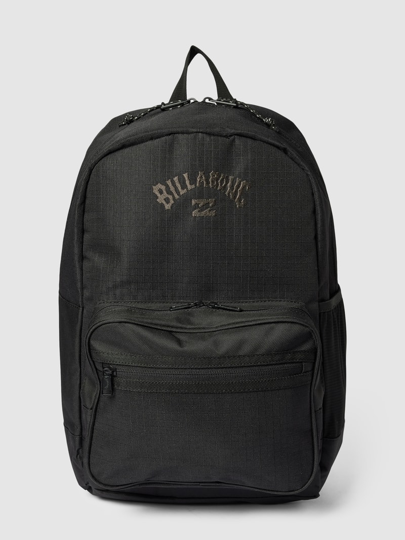 Rucksack mit Tragehenkel Modell 'ALL DAY PLUS' in schwarz