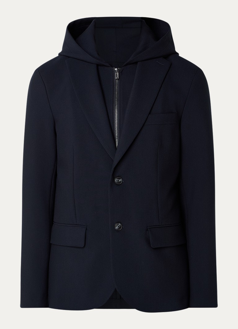 Blazer classico Emporio Armani con fodera removibile
