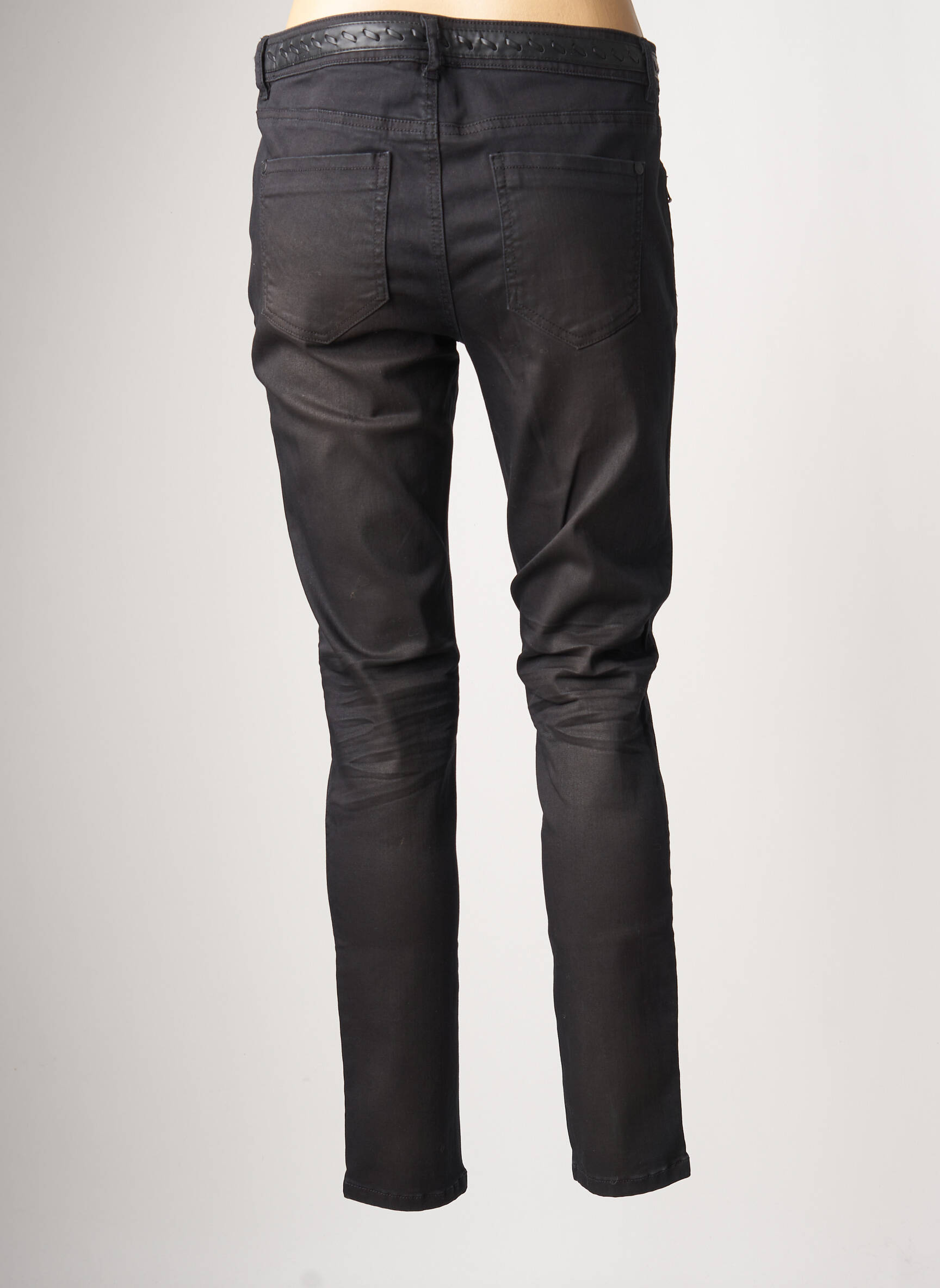 One Step Jeans Coupe Slim Femme couleur noir