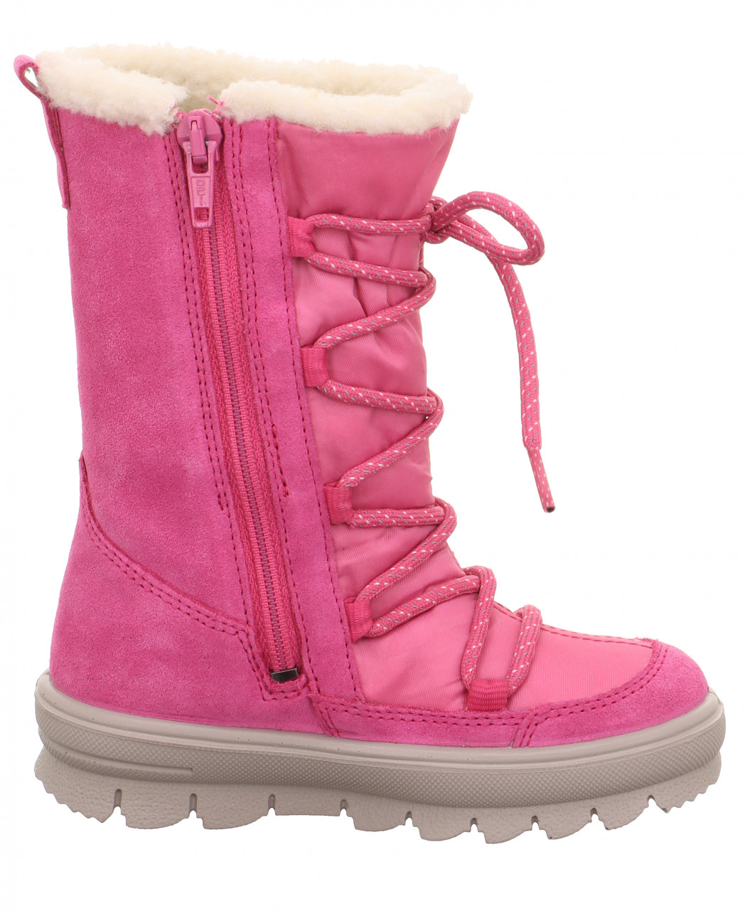 FLAVIA - Pink Stiefel mit Reißverschluss