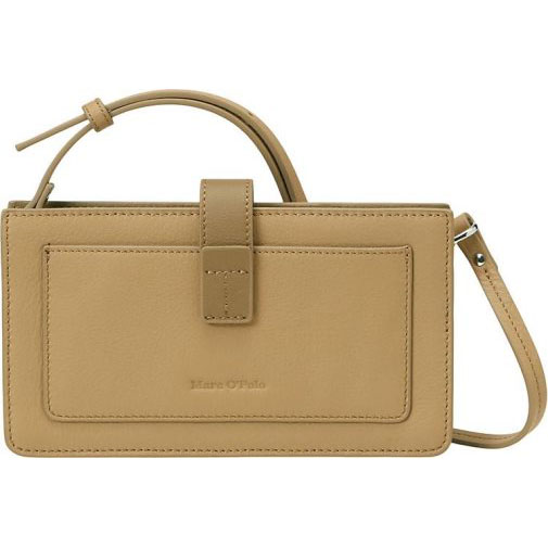 Marc O'Polo 2in1 Crossbody Bag aus fein genarbtem Rindleder