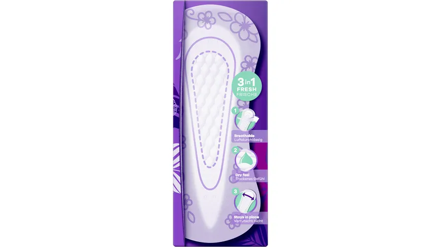 Always DAILY Slipeinlagen Fresh Flexistyle Normal mit Frischeduft BigPack 54 Stück