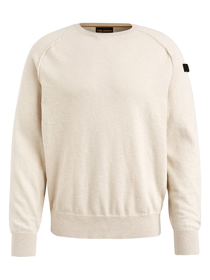 PME Legend Pullover in Creme günstig kaufen
