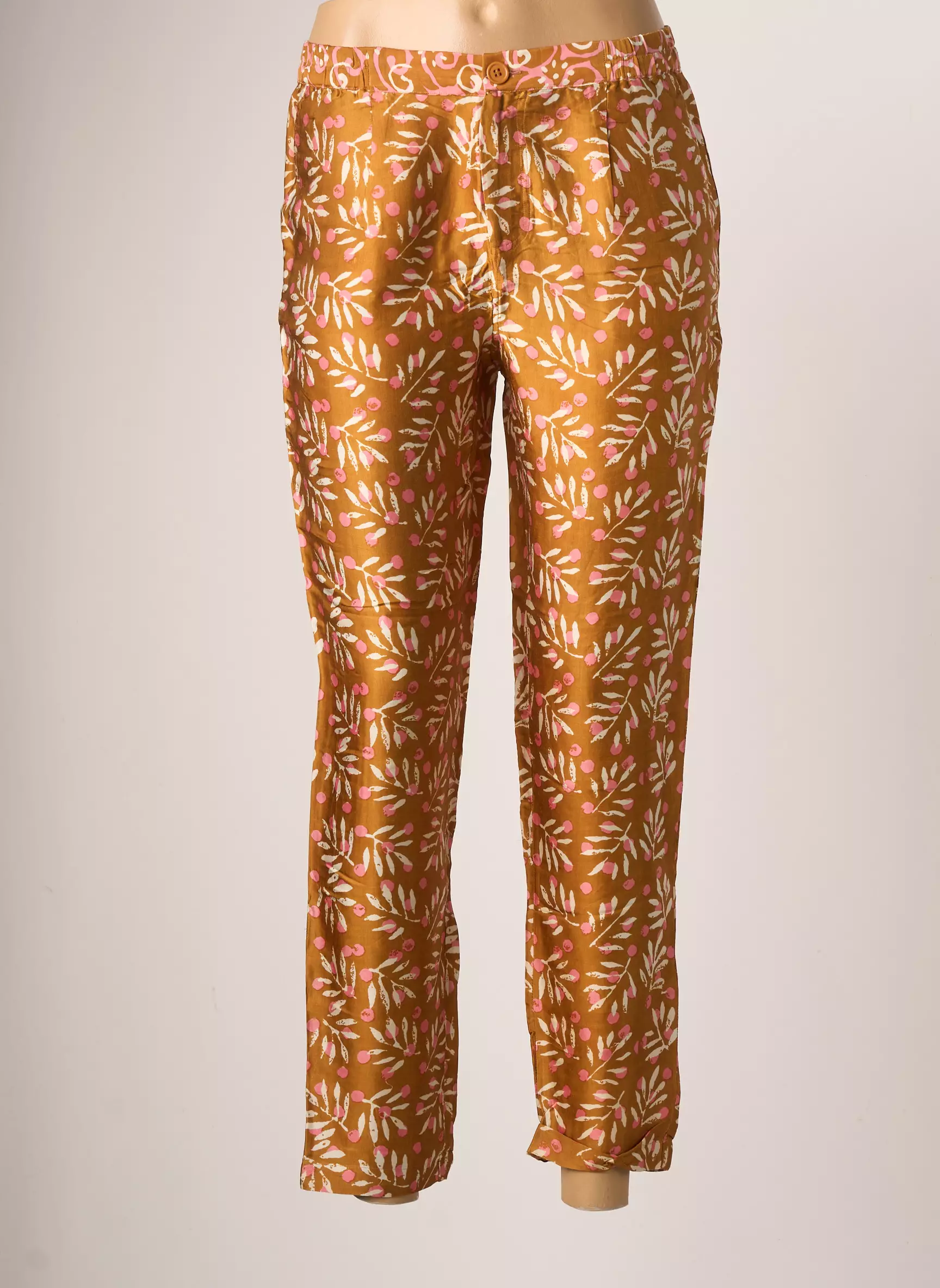 Bella Jones Pantalons Slim Femme couleur marron
