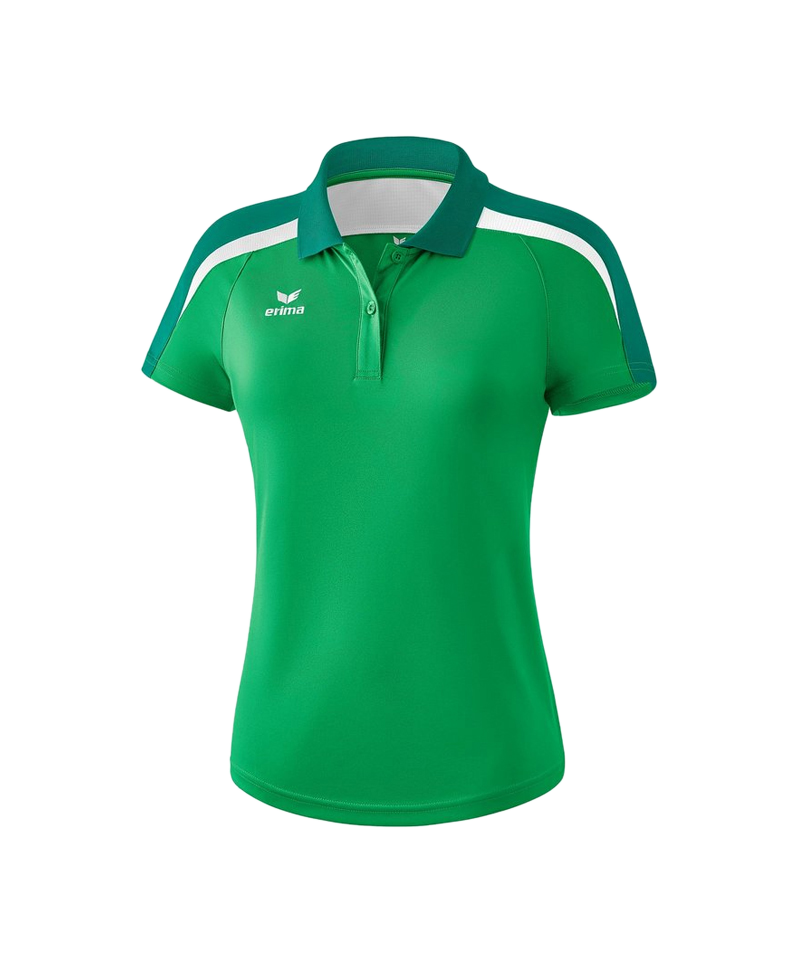 Erima Liga 2.0 Poloshirt Damen Grün Weiss