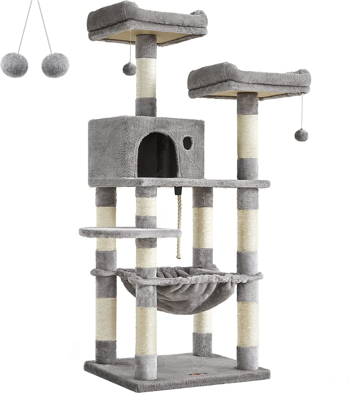 Songmics Katzenbaum, 143x55x45cm