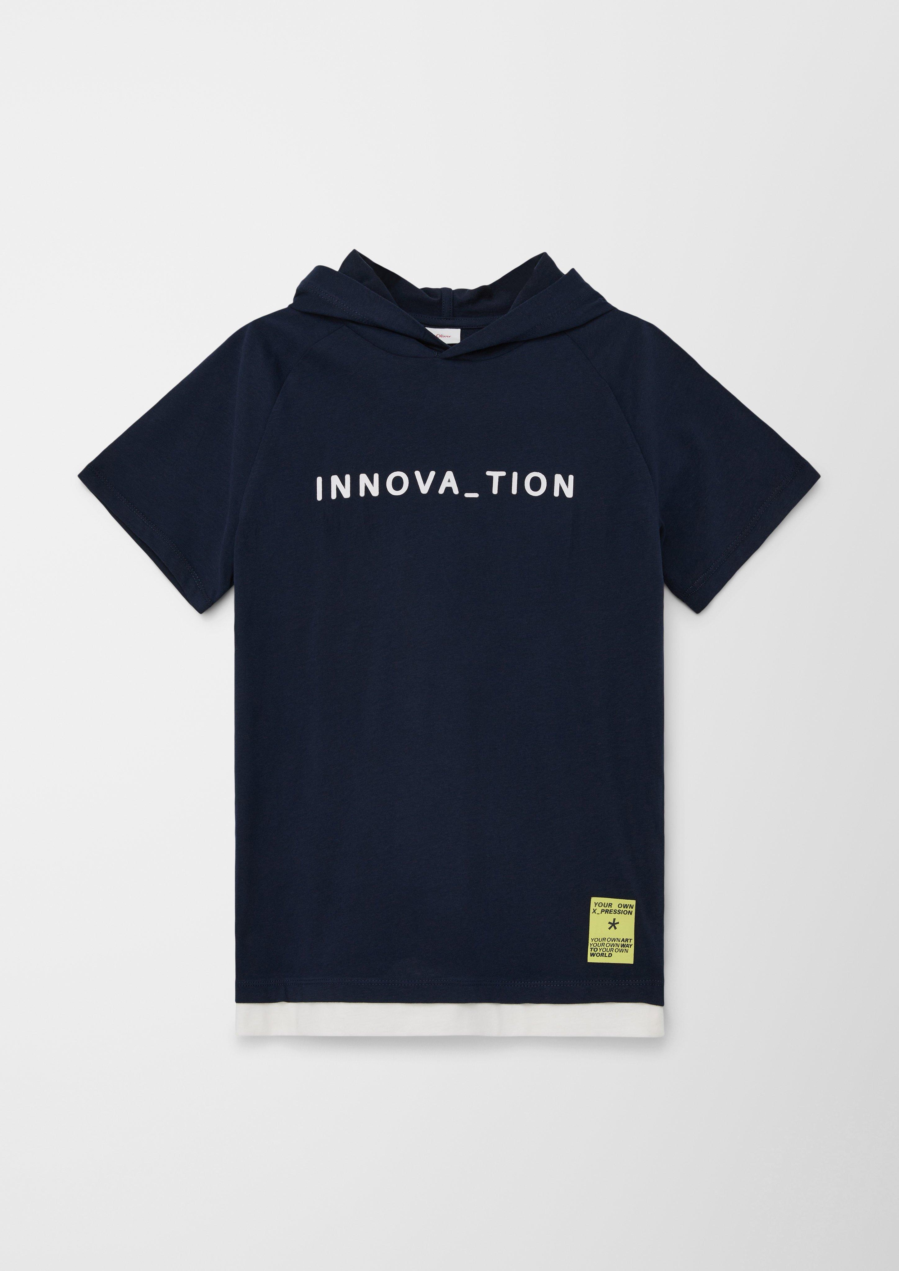 Kapuzenshirt mit Layering-Detail  2128289-5952