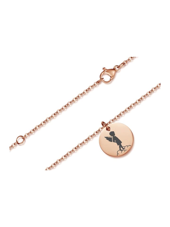 SILBERKETTEN-STORE Halskette mit Anhänger ENGEL - Edelstahl, rosé günstig kaufen