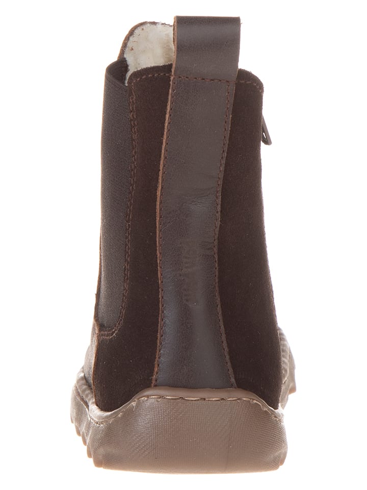 POM POM Leder-Barfußschuhe in Braun günstig kaufen