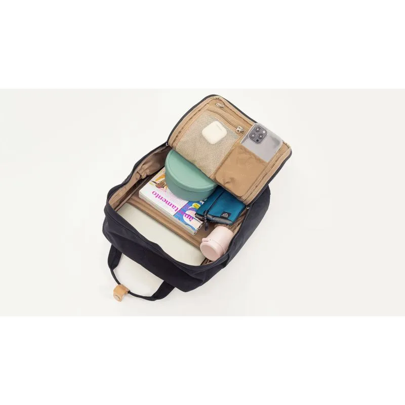 Doughnut Macaroon Reborn Backpack - plum x denim