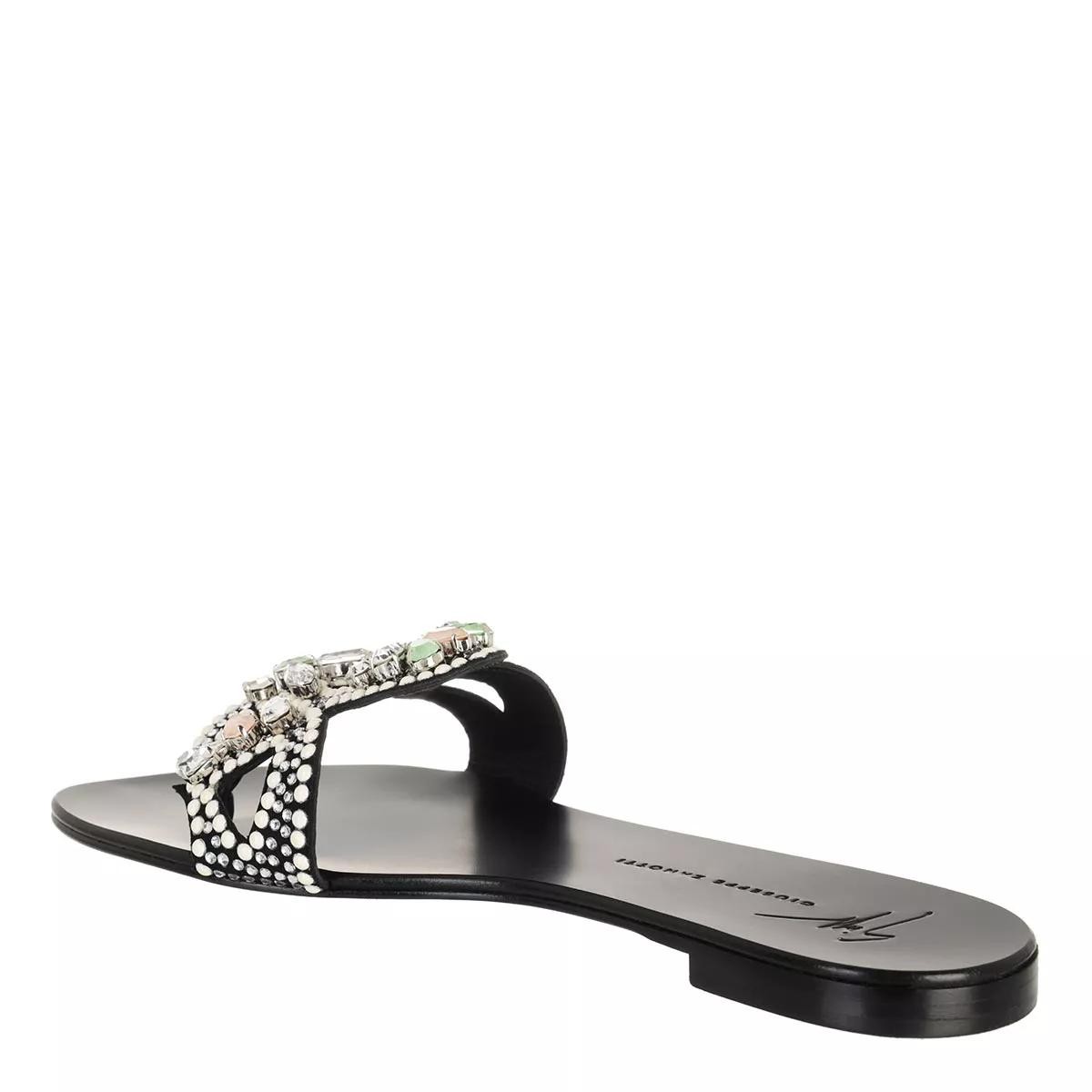 GIUSEPPE ZANOTTI Pantoletten schwarz Slide