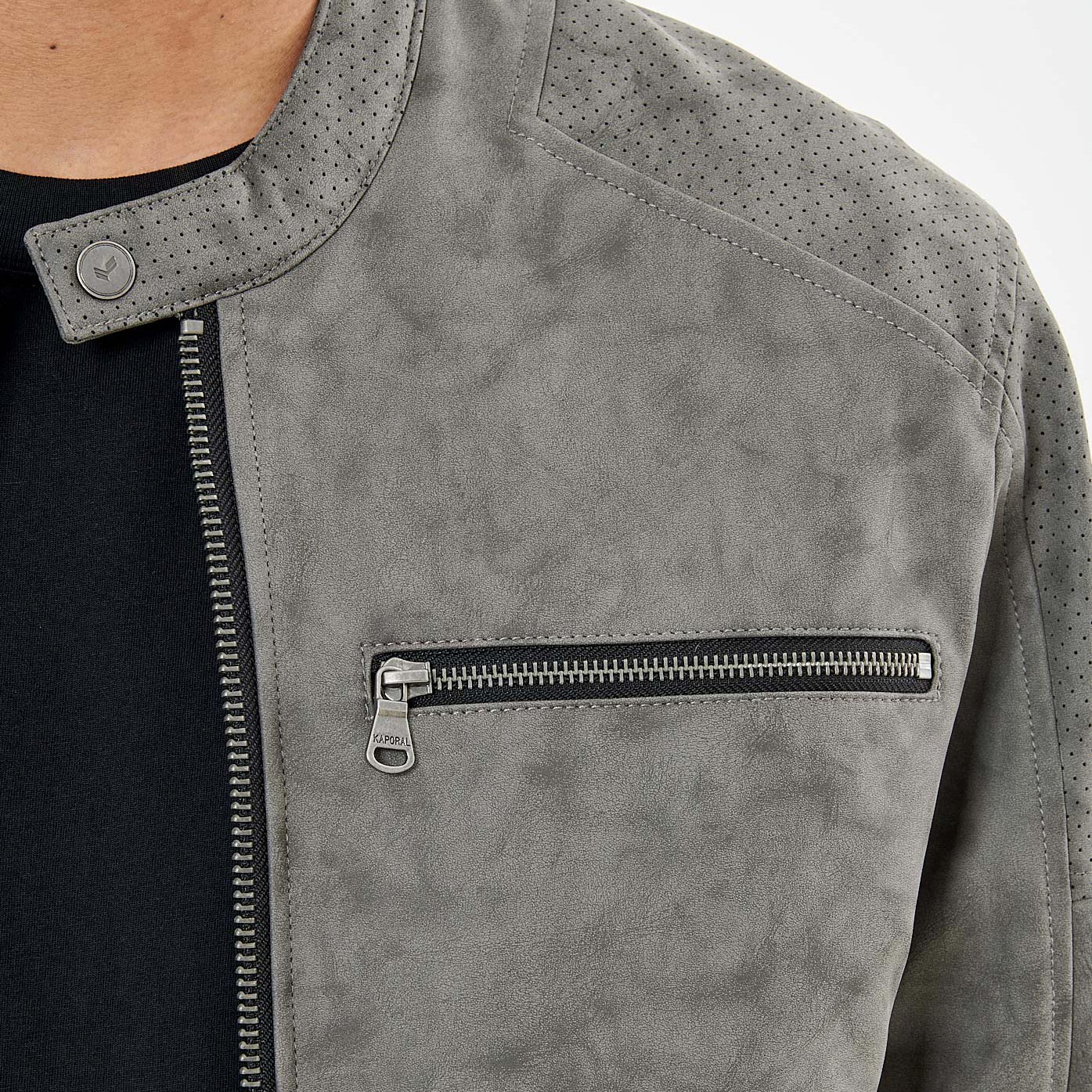 VIRAK  Blouson gris homme