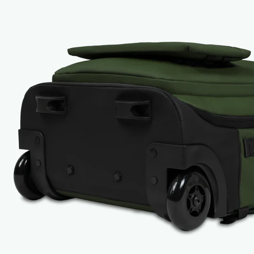 Soft-sided 2-wheel suitcase XS Coromandel green