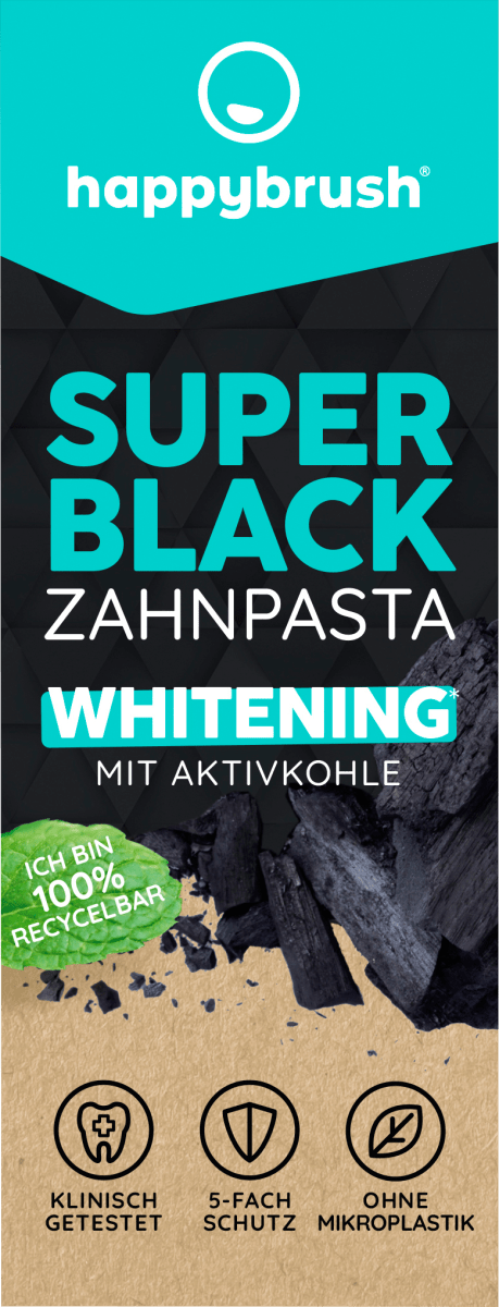 Zahnpasta Super Black, 75 ml