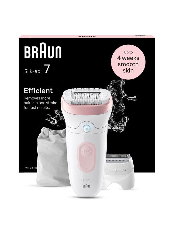 Braun Epilierer Silk-épil 7 7-030 in Weiß günstig kaufen onesize