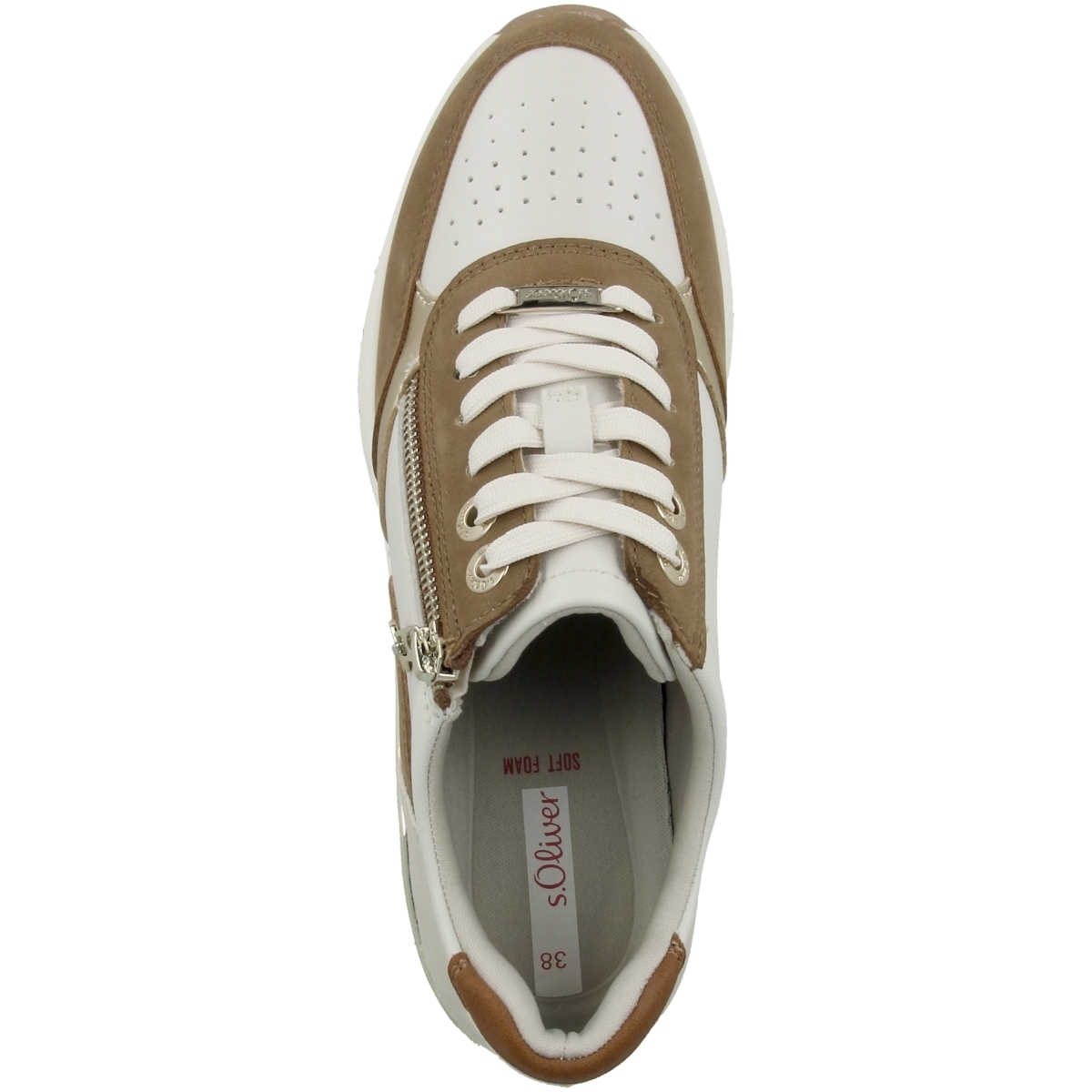 s.Oliver 5-23609-38 Sneaker Low beige