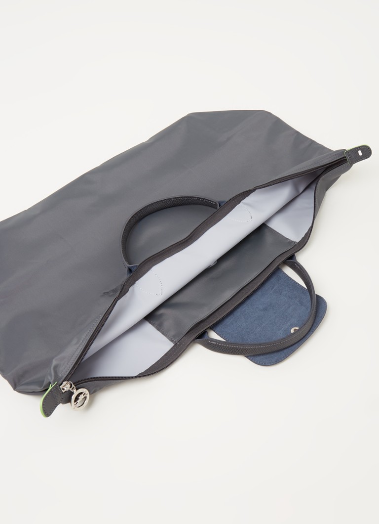 Geantă de călătorie Longchamp Le Pliage cu detalii din piele