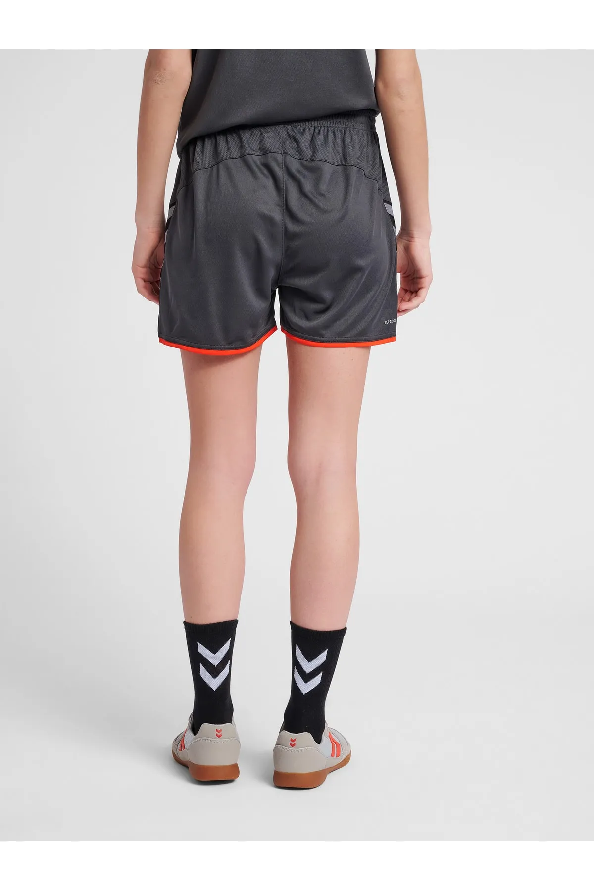 hummel  Kurze Sporthose - Grau - Mittlerer Bund