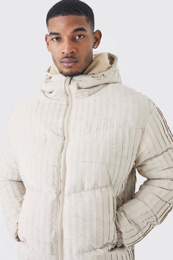 Tall Steppjacke mit Kapuze