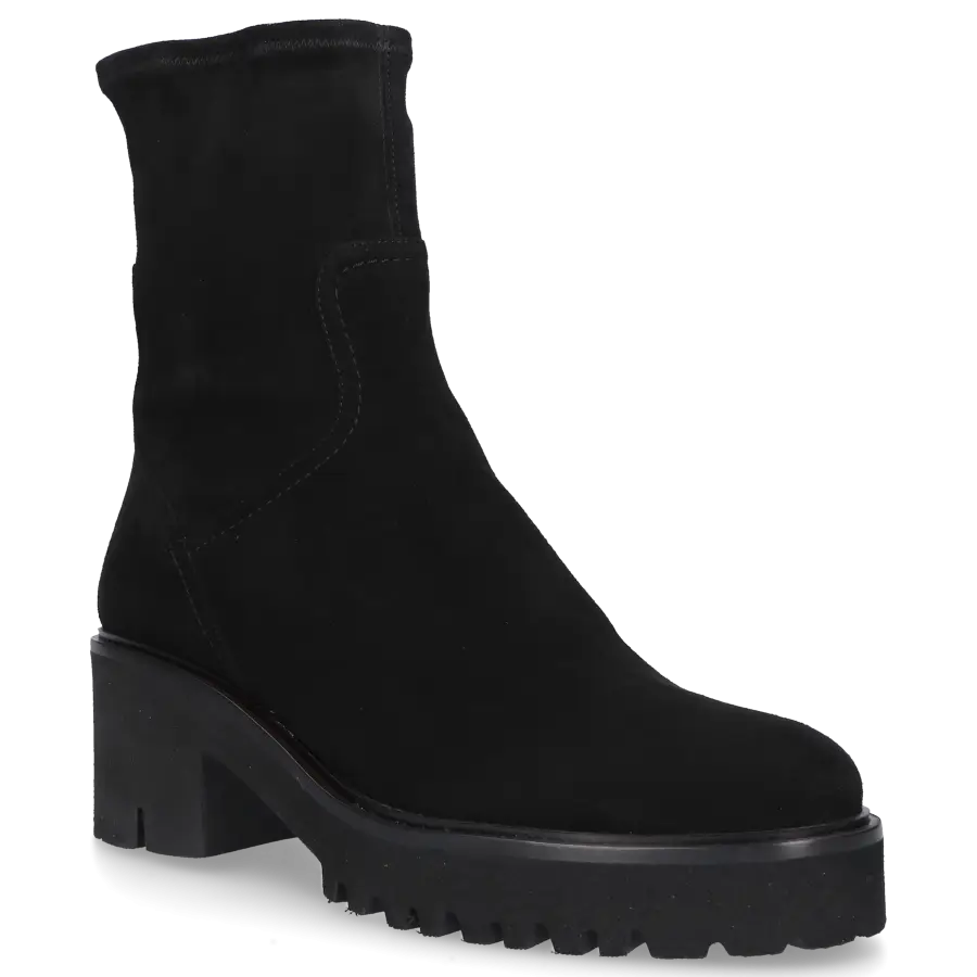 Truman's - Stiefeletten 7644 Nubukleder - schwarz