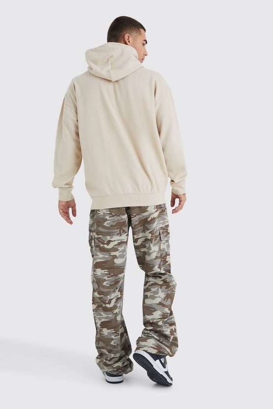 Oversize Hoodie mit Official Star Print