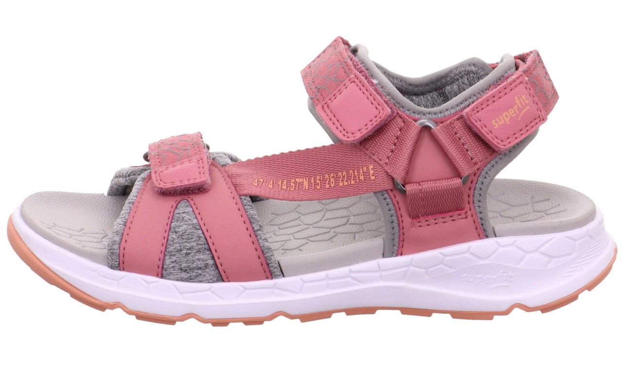 SUPERFIT Jungen Sandalen lila/pink