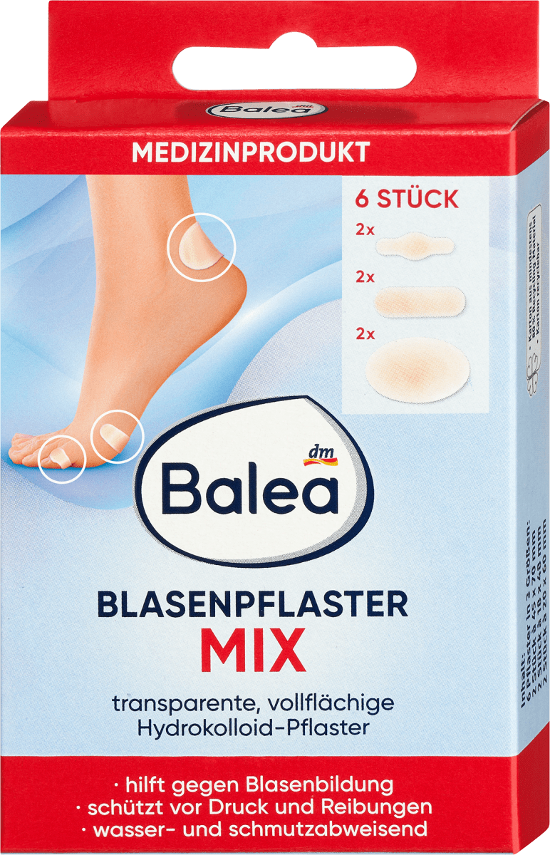 Blasenpflaster Mix, 6 St