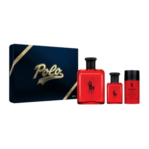 Ralph Lauren piros póló ajándékszett
