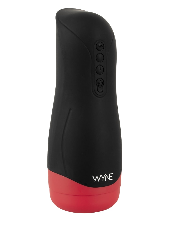 WYNE Masturbator mit Vibration und Heizfunktion Masturbator 01 in schwarz günstig kaufen 26,5 cm