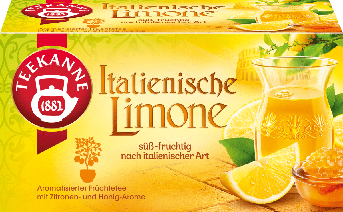 Früchtetee Italienische Limone (20 Beutel), 50 g