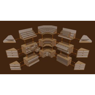 Hobbyzone: Farbhaltermodul (Durchmesser 26mm)