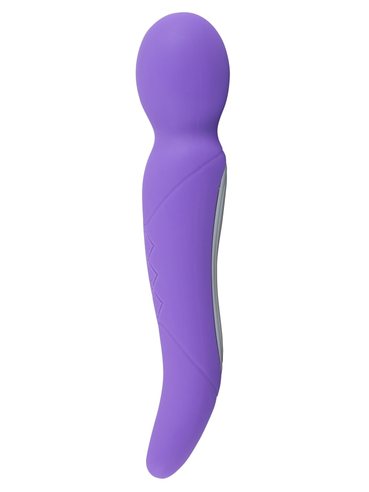 Sweet Smile Vibrator Rechargeable Dual Motor Vibe in lila günstig kaufen 22 cm