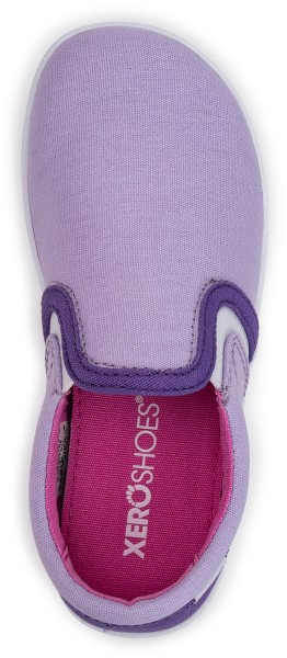 Xero kids ~ Dillon Canvas Slip-On ~ Orchid Petal