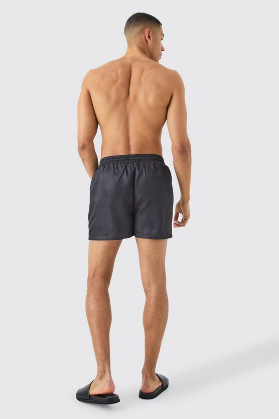 Kurze Colorblock Badehose