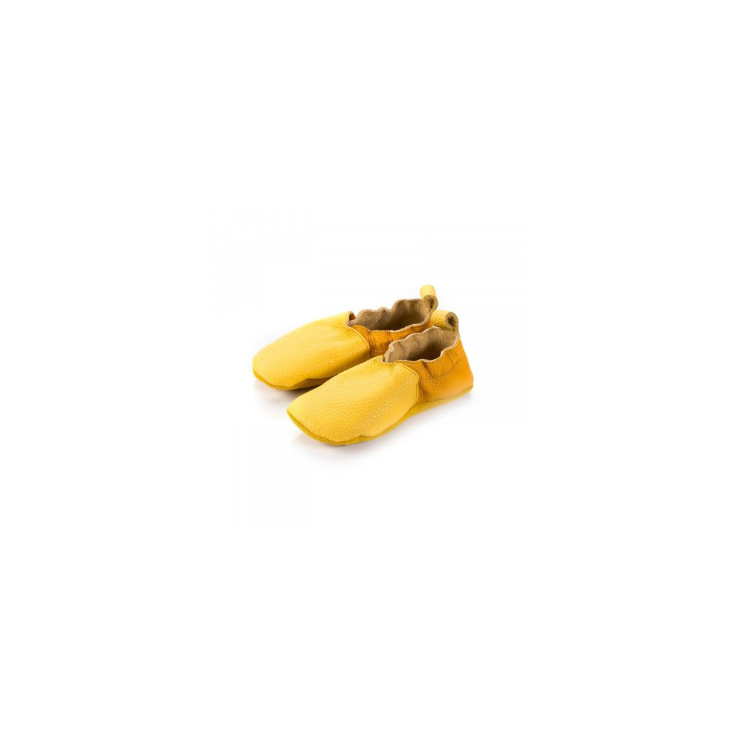 Shapen Cutie Yellow gelbe Krabbelschuuhe