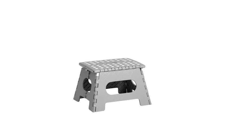 zeller Klapphocker grau