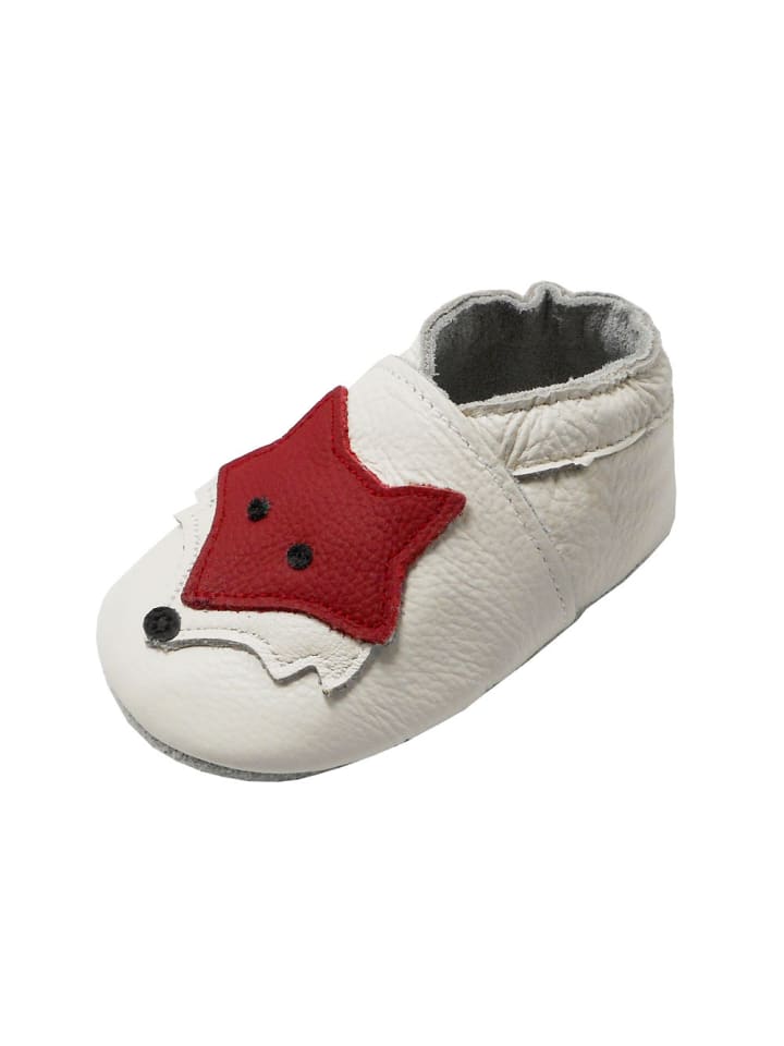 Yalion Leder-Krabbelschuhe 