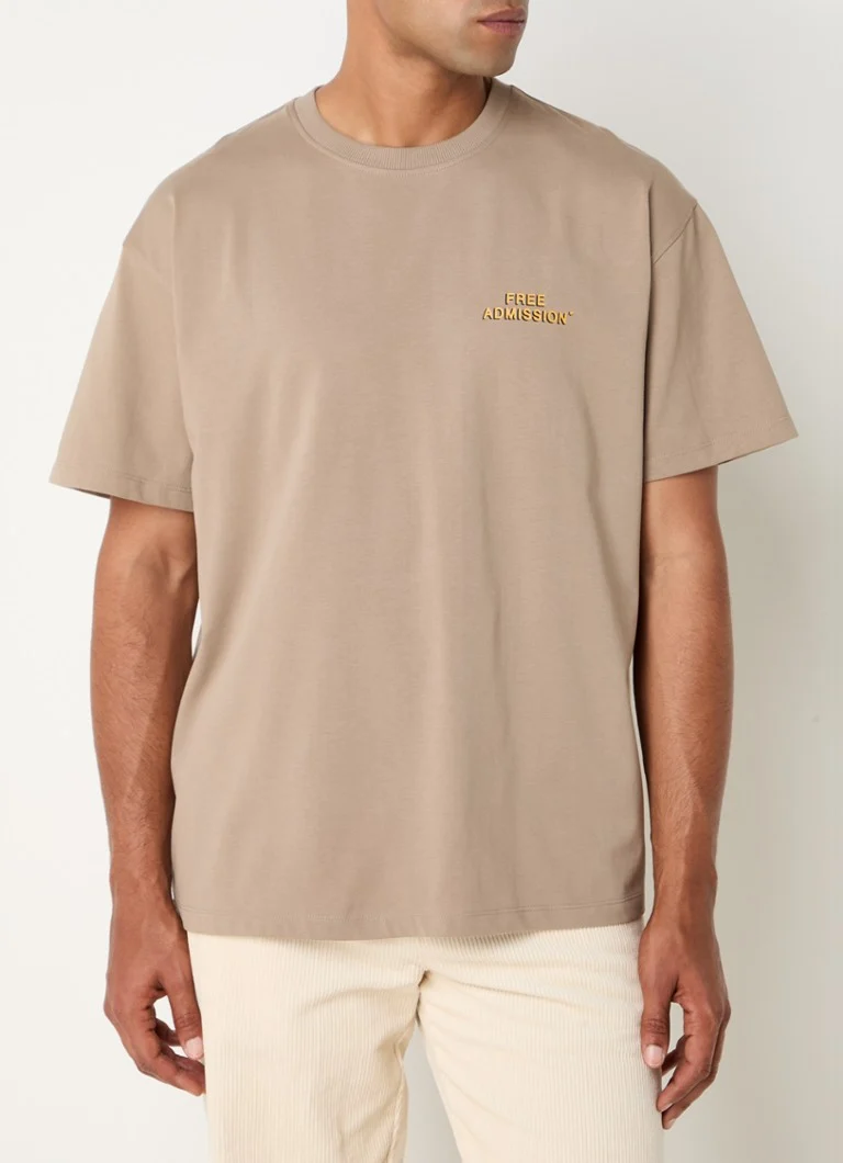 Les Deux Late Night Service T-shirt with front and back print