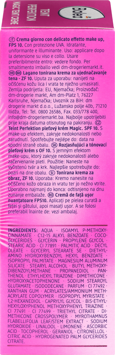 Gesichtscreme Teint Perfektion LSF 10, 50 ml