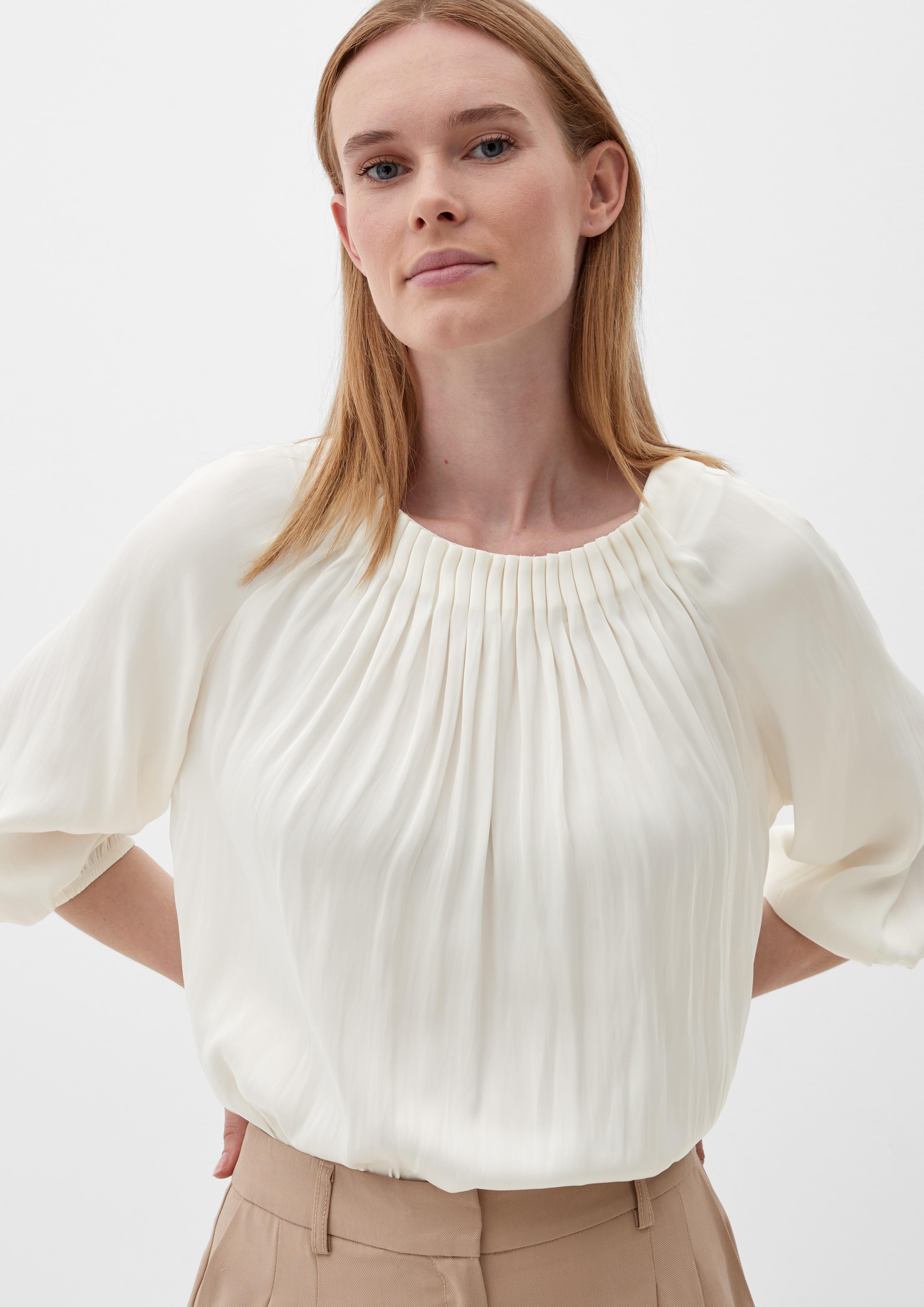 Bluse mit Raffung  2118689-0300